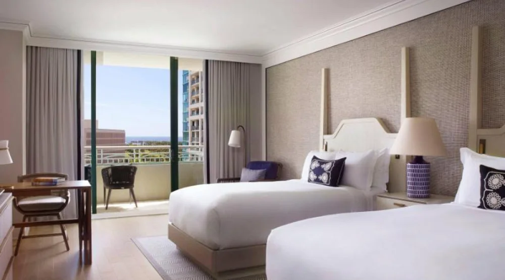 Bay View Double, Guest Room, Two Double, Bay View, High Floor, Balcony at The Ritz-Carlton Coconut Grove