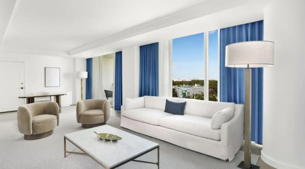 The Ritz-carlton Suite, One Bedroom Suite, One King, Partial Bay View, High Floor, Balcony at The Ritz-Carlton Coconut Grove