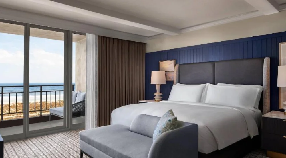 Ocean Front Suite Queens, One Bedroom Suite, Two Queen, Sofa Bed, Balcony at The Ritz-Carlton Amelia Island