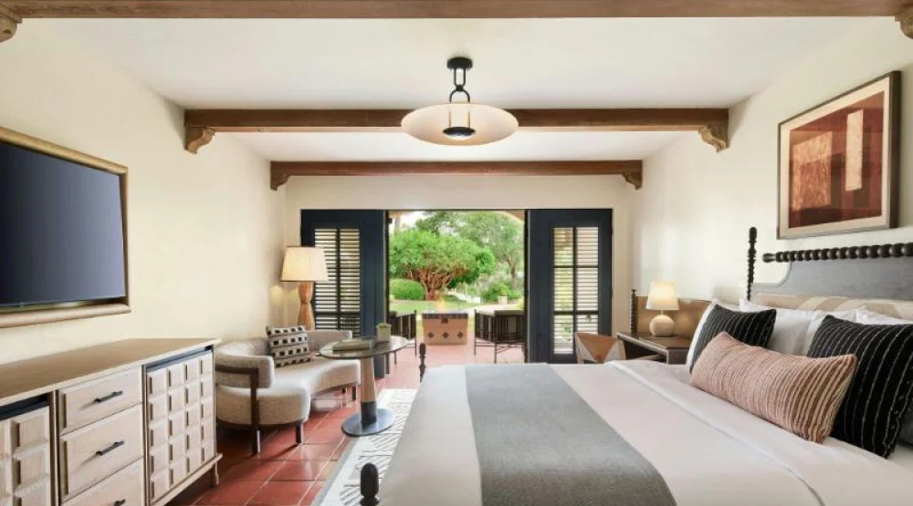 Fireside, Guest Room, One King, Resort View at The Ritz-Carlton Bacara Santa Barbara