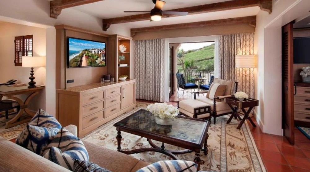 One Bedroom Suite, One King, Sofa Bed, Resort View, Balcony at The Ritz-Carlton Bacara Santa Barbara