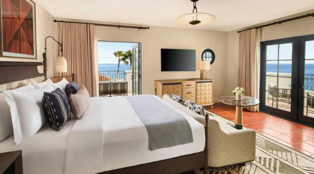 Ocean View, Guest Room, One King, Ocean View at The Ritz-Carlton Bacara Santa Barbara