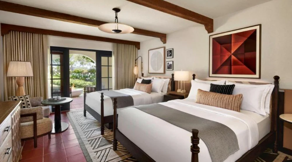 Fireside, Guest Room, Two Queen, Resort View at The Ritz-Carlton Bacara Santa Barbara