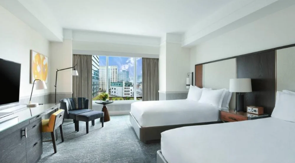 Terrace View, Guest Room, Two Double, Courtyard View at The Ritz-Carlton Boston