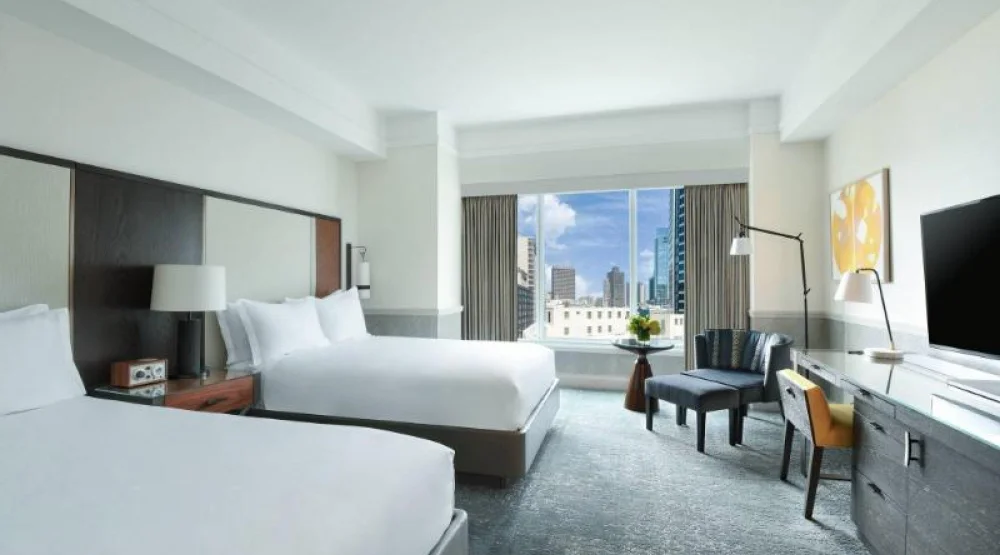 City View, Guest Room, Two Double, City View at The Ritz-Carlton Boston