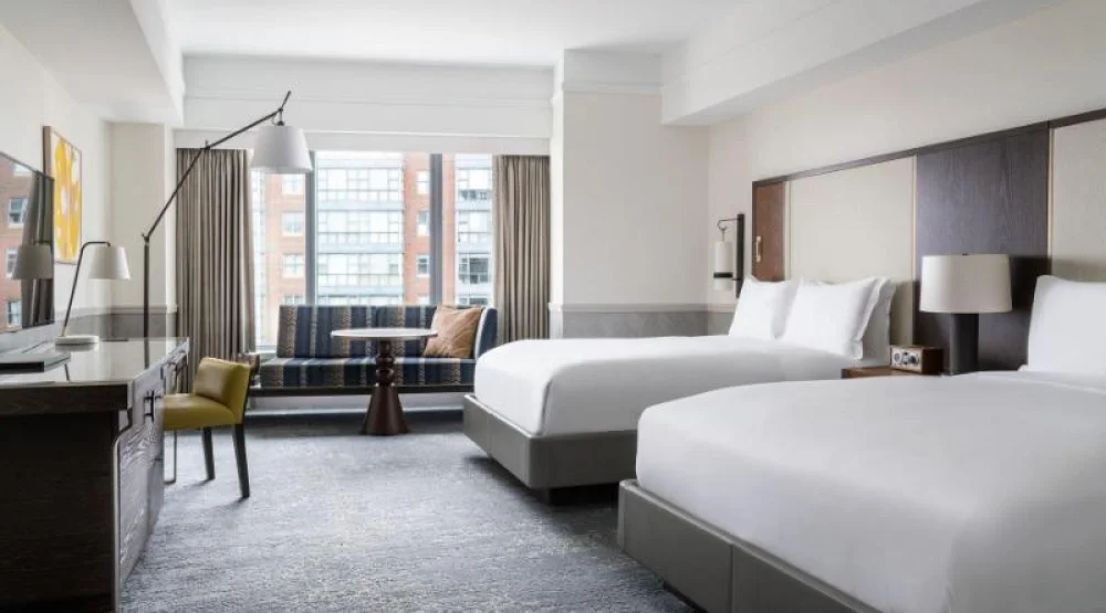 Park View, Guest Room, Two Double, Boston Common View at The Ritz-Carlton Boston