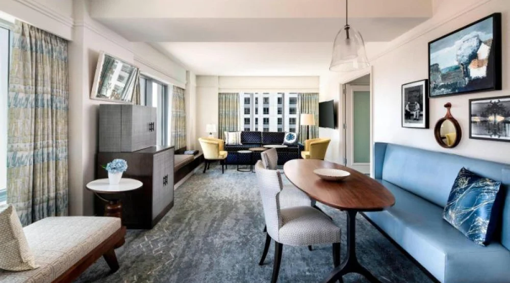 Luxury Suite, One Bedroom Larger Suite, One King, Sofa Bed at The Ritz-Carlton Boston