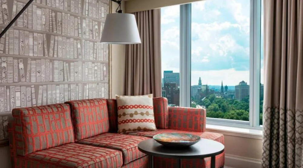Presidential Suite, One Bedroom Larger Suite, One King, Boston Common View, Fireplace at The Ritz-Carlton Boston