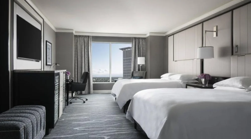 Guest Room, Two Double at The Ritz-Carlton Cleveland