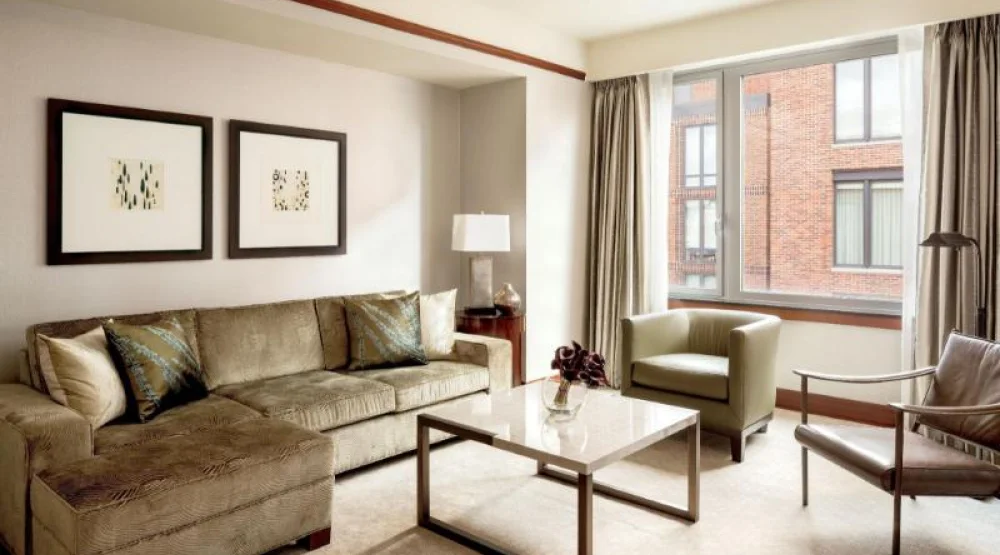 Georgetown Suite, One Bedroom Larger Suite, One King, Sofa Bed, Georgetown View at The Ritz-Carlton Georgetown