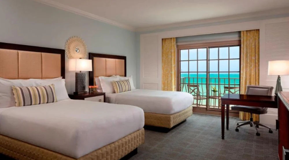 Ocean Front, Guest Room, Two Queen, Balcony at The Ritz-Carlton Naples