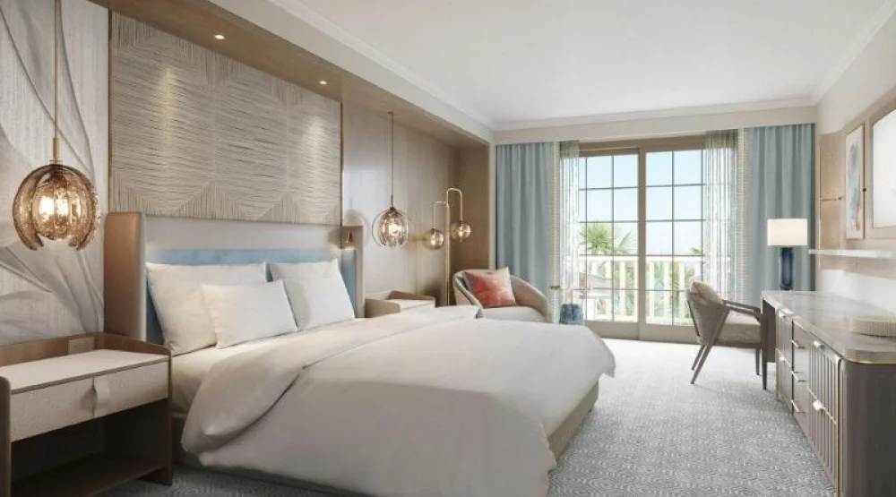 Two Bdrm Ocean View Suite, Two Bedroom Suite, Bedroom 1: One King, Bedroom 2: Two Queen, Sofa Bed at The Ritz-Carlton Naples