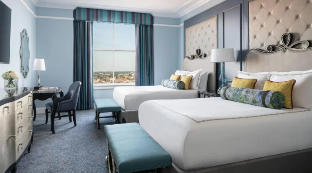 Premium Suite, One Bedroom Larger Suite, Two Queen, Sofa Bed, High Floor at The Ritz-Carlton New Orleans