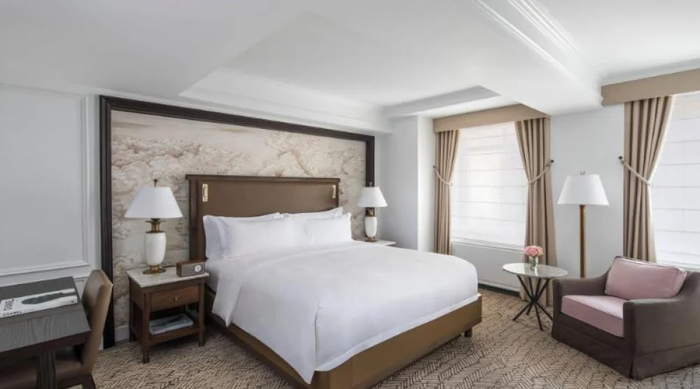 Superior Room, Guest Room, One King, No View, Low Floor at The Ritz-Carlton New York Central Park