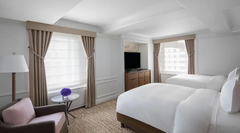 Deluxe Room Two Doubles, Guest Room, Two Double, No View at The Ritz-Carlton New York Central Park