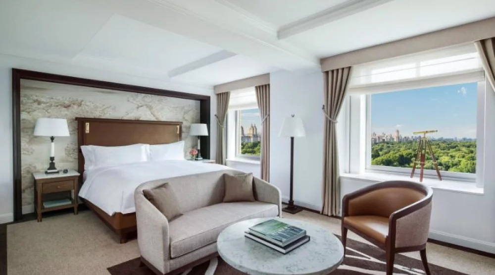 Grand Park View, Club Lounge Access, Guest Room, One King, Central Park View, High Floor at The Ritz-Carlton New York Central Park