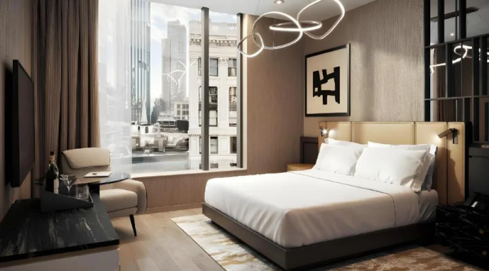 Hudson Room, Guest Room, One King, High Floor at The Ritz-Carlton New York NoMad