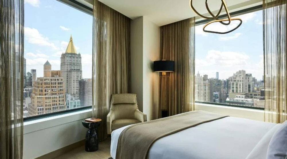 Madison Suite, One Bedroom Suite, One King, Sofa Bed, High Floor at The Ritz-Carlton New York NoMad