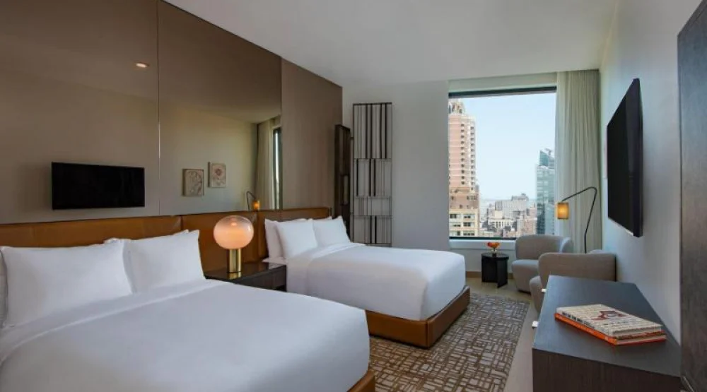 Fifth Avenue Penthouse, Two Bedroom Residence, Bedroom 1: One King, Bedroom 2: Two Double, High Floor at The Ritz-Carlton New York NoMad