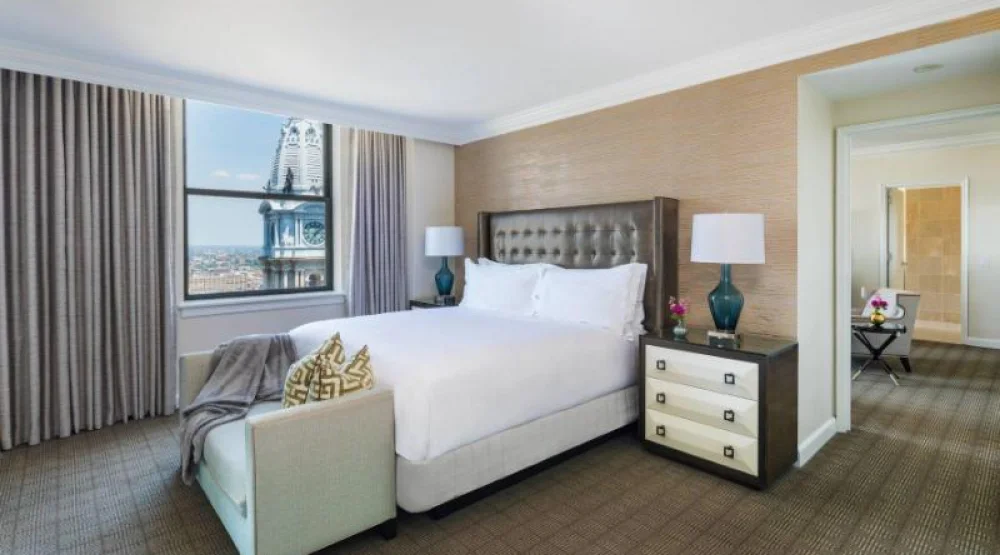 Luxury Suite, One Bedroom Larger Suite, One King at The Ritz-Carlton Philadelphia