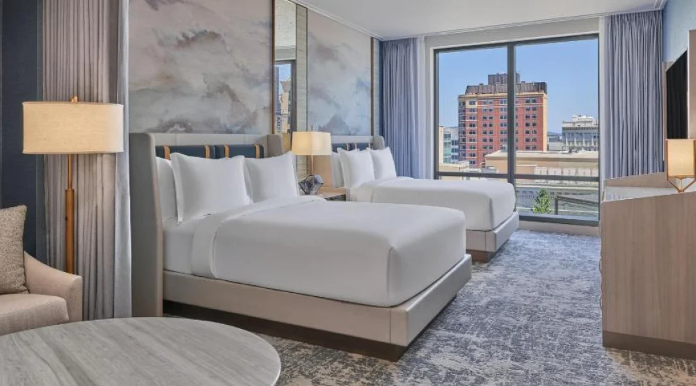 Grand Deluxe Queen Room with Two Queen Beds at The Ritz-Carlton Portland