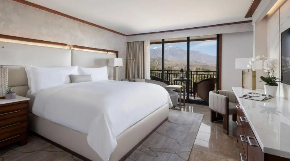 Desert View King, Guest Room, One King, Balcony at The Ritz-Carlton Rancho Mirage