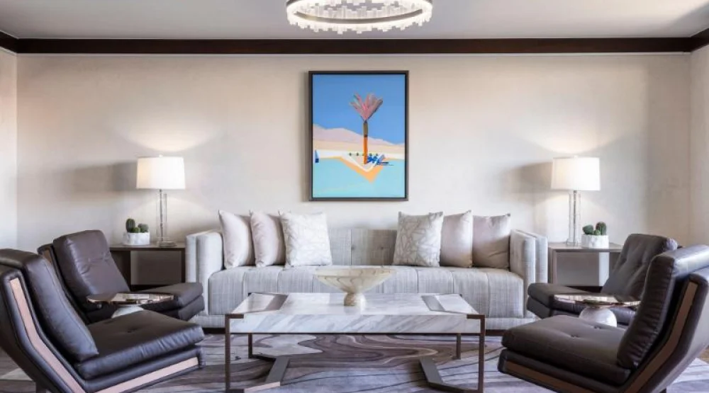 Firepit King, Club Lounge Access, Guest Room, One King at The Ritz-Carlton Rancho Mirage