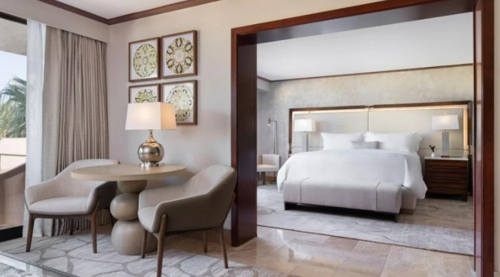 One Bedroom Executive Suite, One King, Sofa Bed, Balcony at The Ritz-Carlton Rancho Mirage