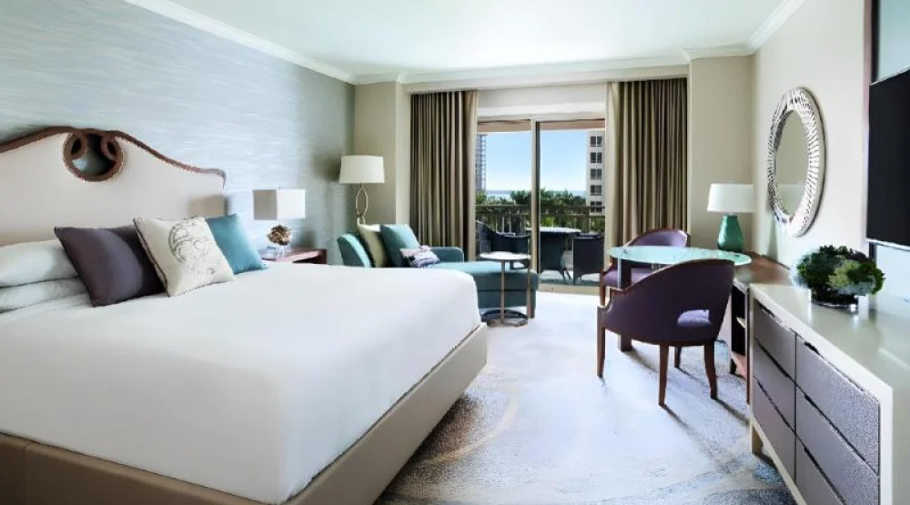 Marina View, Guest Room, One King, Balcony at The Ritz-Carlton Sarasota