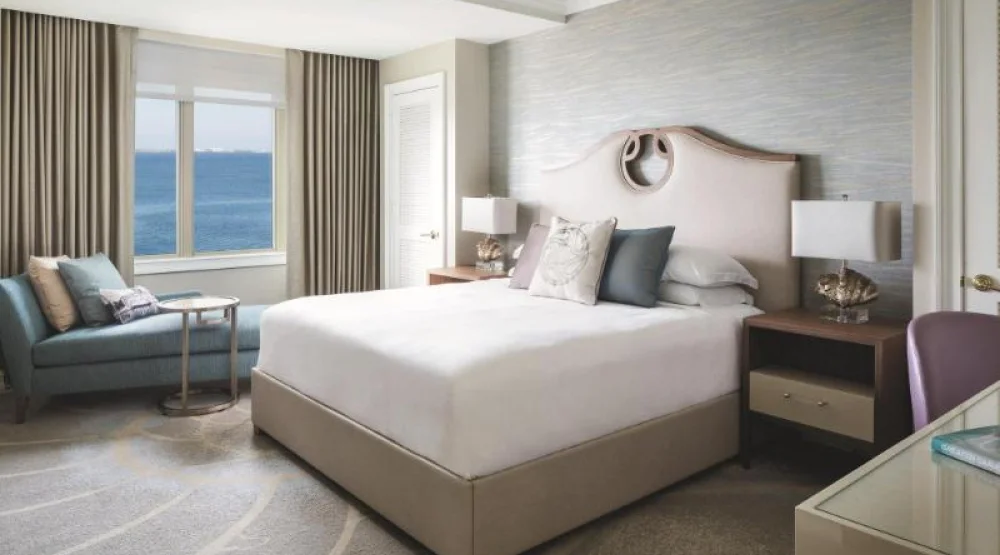 Bay View Suite, One Bedroom Suite, One King, Sofa Bed, Balcony at The Ritz-Carlton Sarasota