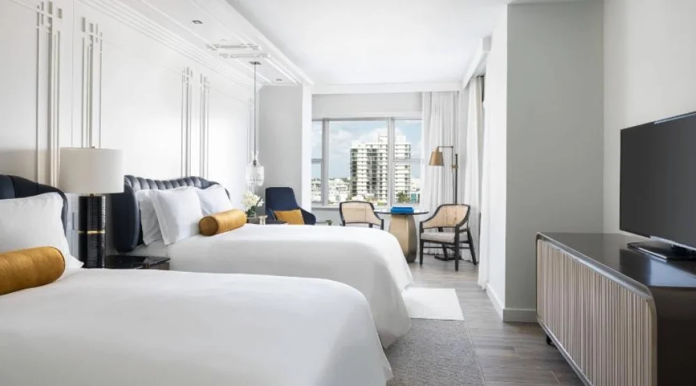 Guest Room, Two Double, City View at The Ritz-Carlton South Beach