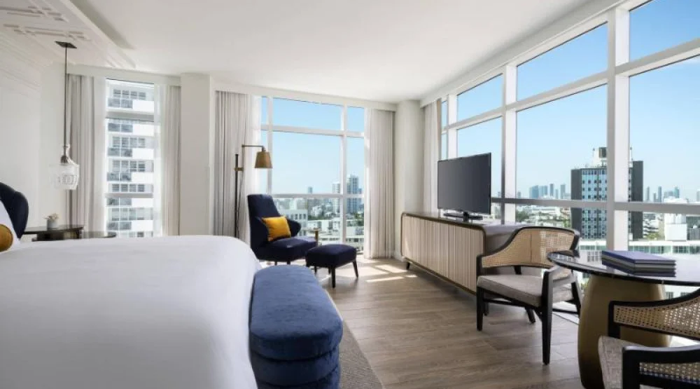 Club Level, Guest Room, One King, City View, High Floor at The Ritz-Carlton South Beach