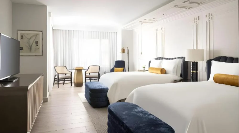 Guest Room, Two Double, Pool View, Balcony at The Ritz-Carlton South Beach