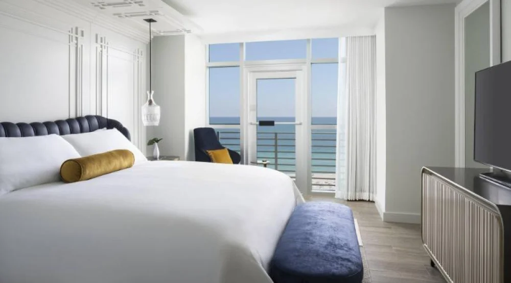 One Bedroom Suite, One King, Ocean View at The Ritz-Carlton South Beach