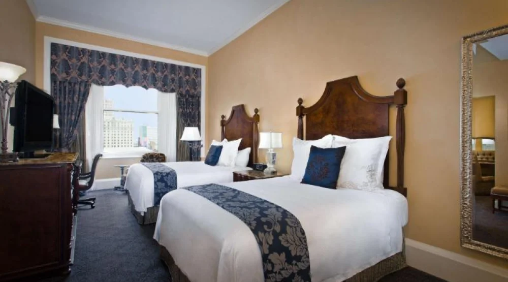 Two Queen Beds Deluxe Room at The Roosevelt New Orleans