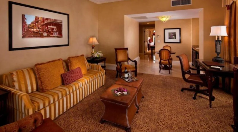 One King Bed Luxury Suite at The Roosevelt New Orleans