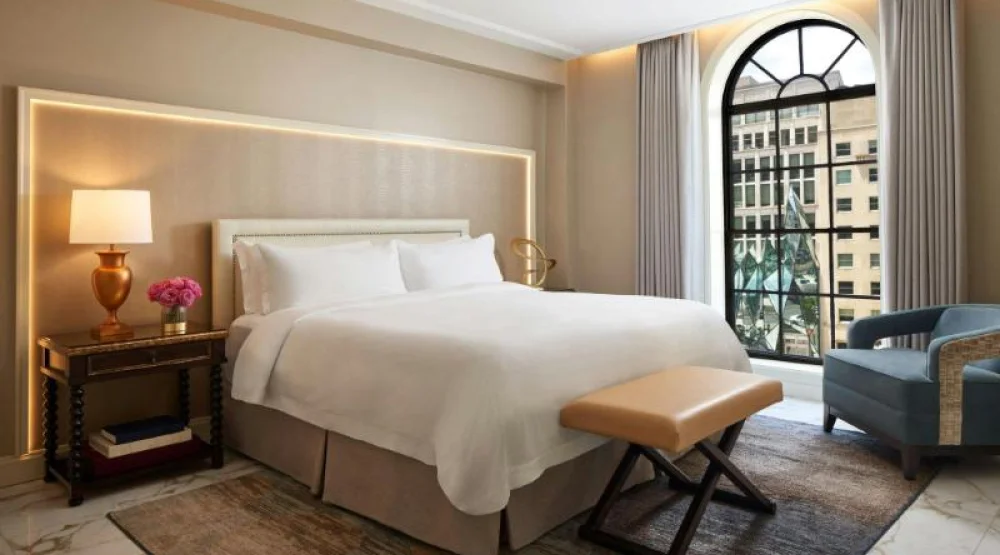 Superior, Interior View, Guest Room, One King at The St. Regis Washington DC