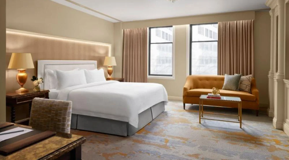 Astor Grand Lux, Larger Guest Room, One King at The St. Regis Washington DC