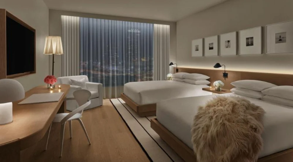 Deluxe Queens, Guest Room, Two Queen at The Tampa Edition