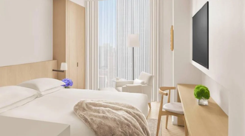 Guestroom, Guest Room, One Queen at The Times Square Edition