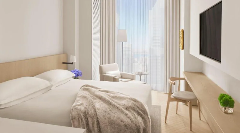 Deluxe City View, Guest Room, One King at The Times Square Edition