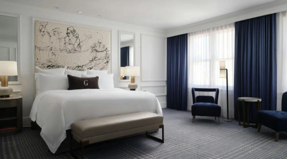 Grant Suite, One Bedroom Suite, One King at The US Grant Hotel