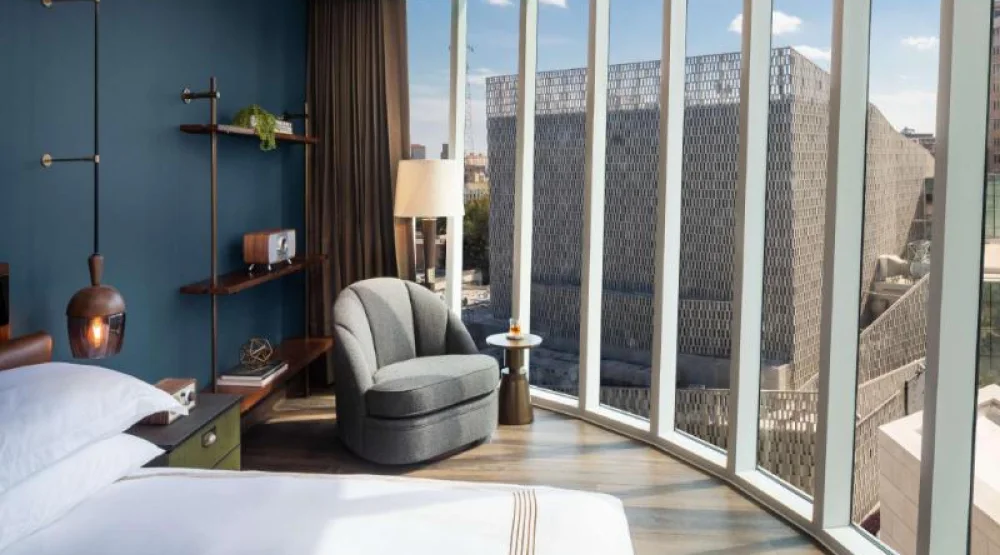 One King Bed City View at Thompson San Antonio Riverwalk