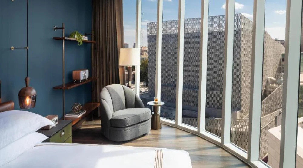 Riverwalk Suite with One King Bed at Thompson San Antonio Riverwalk