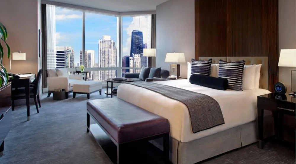 Deluxe City View with King Bed at Trump International Hotel & Tower Chicago