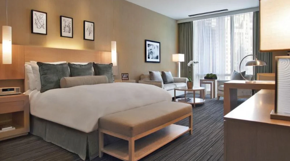 Spa Deluxe King Room at Trump International Hotel & Tower Chicago