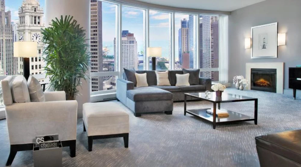 Premier Two Bedroom Suite with Lake View at Trump International Hotel & Tower Chicago