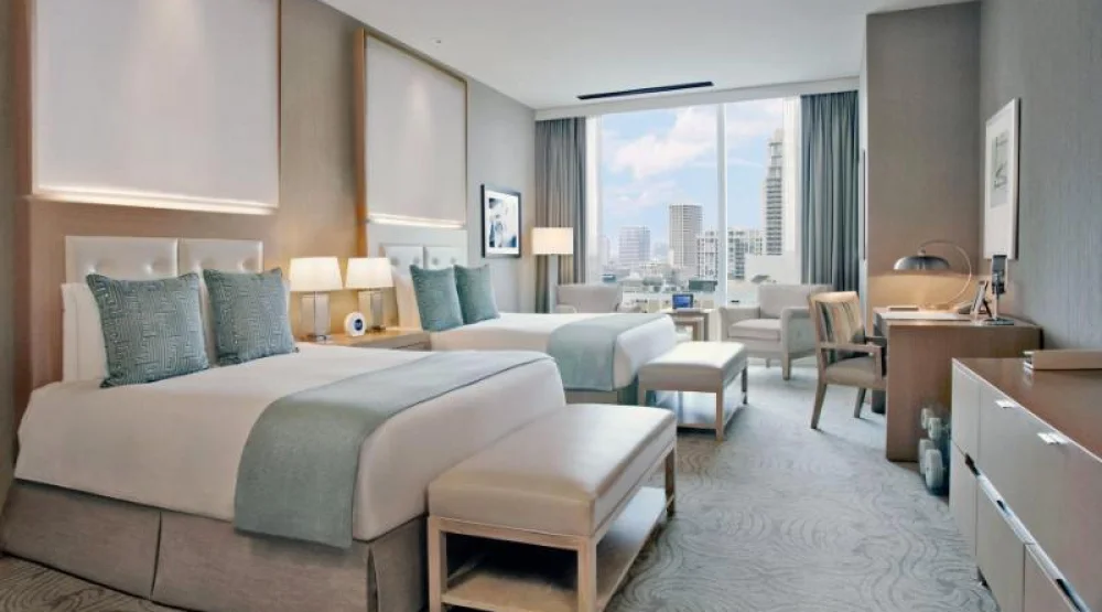 Spa Deluxe Room, Two Queen Beds at Trump International Hotel & Tower Chicago