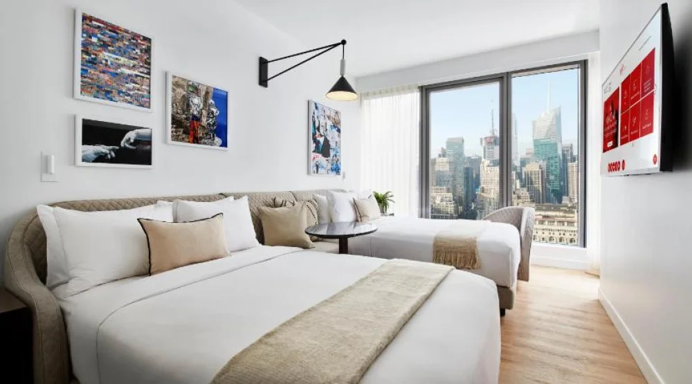 Chamber Two Double Beds at Virgin Hotels New York City