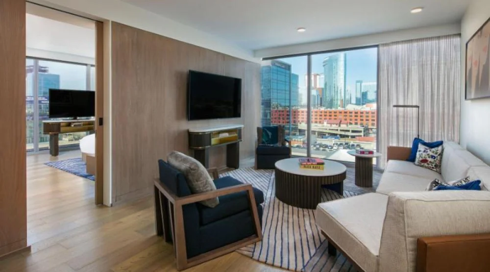 Fabulous Suite One King, One Bedroom Two Room Suite, One King, City View at W Nashville